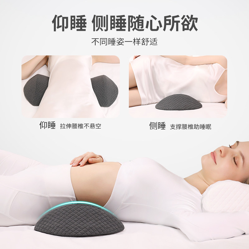 知梦人睡眠床上腰间盘腰椎孕妇腰枕 知梦人家居腰靠垫