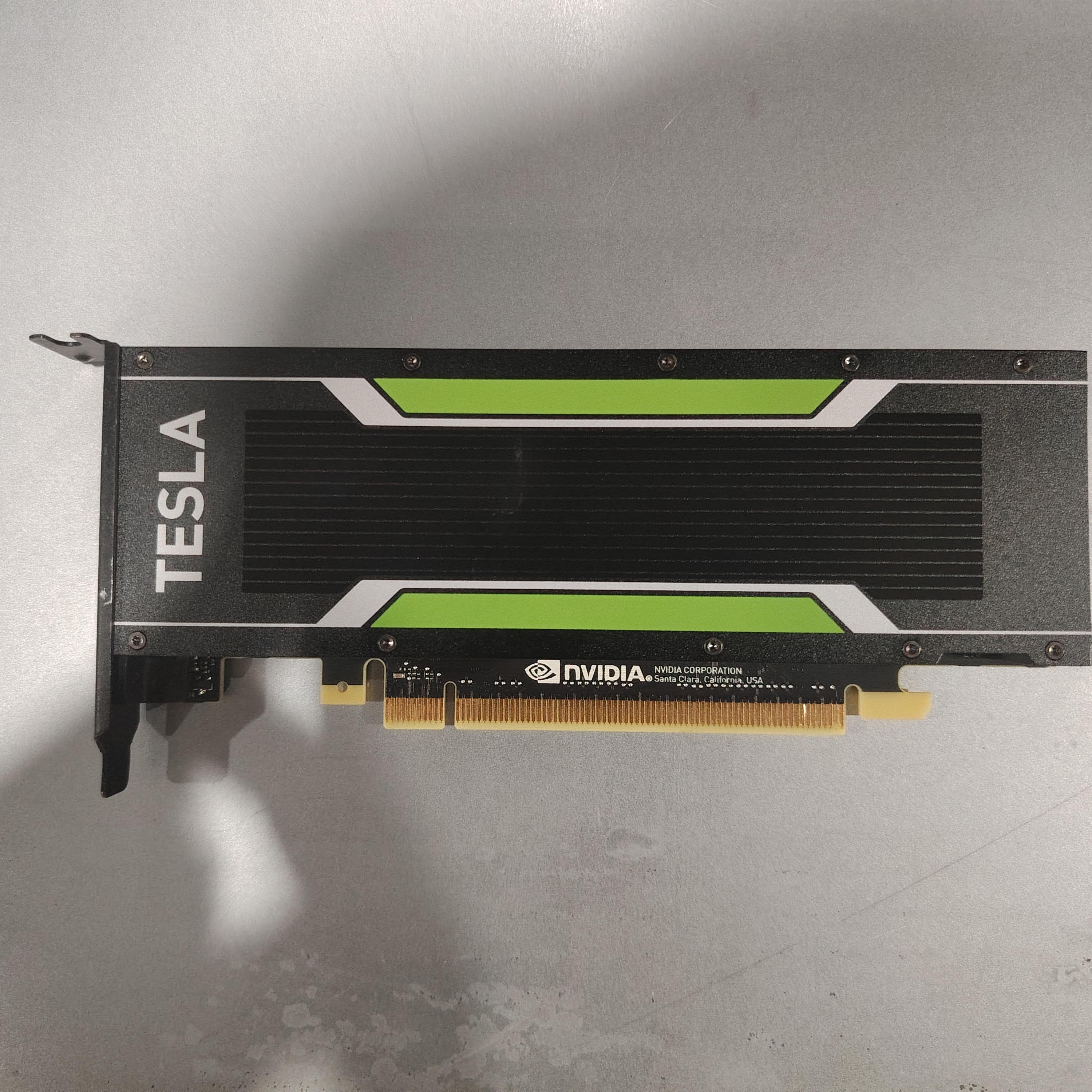 英伟达 特斯拉Tesla P4 8G显存 P40 K80 24G深度学习GPU 运算显卡 - 图0