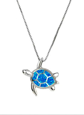 个性创意热卖爆款鲸鱼项链