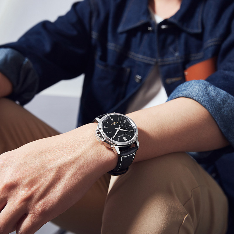 罗西尼勋章系列手表男自动机芯机械表商务防水男士男表