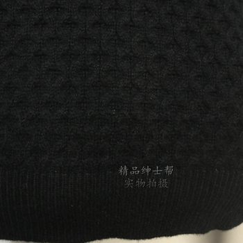 ເສືອດາວສີຟ້າ / ເສື້ອຢືດ cashmere ດູໃບໄມ້ລົ່ນແລະລະດູຫນາວຄໍສູງ cashmere ທຸລະກິດຄົນອັບເດດ: ຜູ້ຊາຍ pullover zipper sweater
