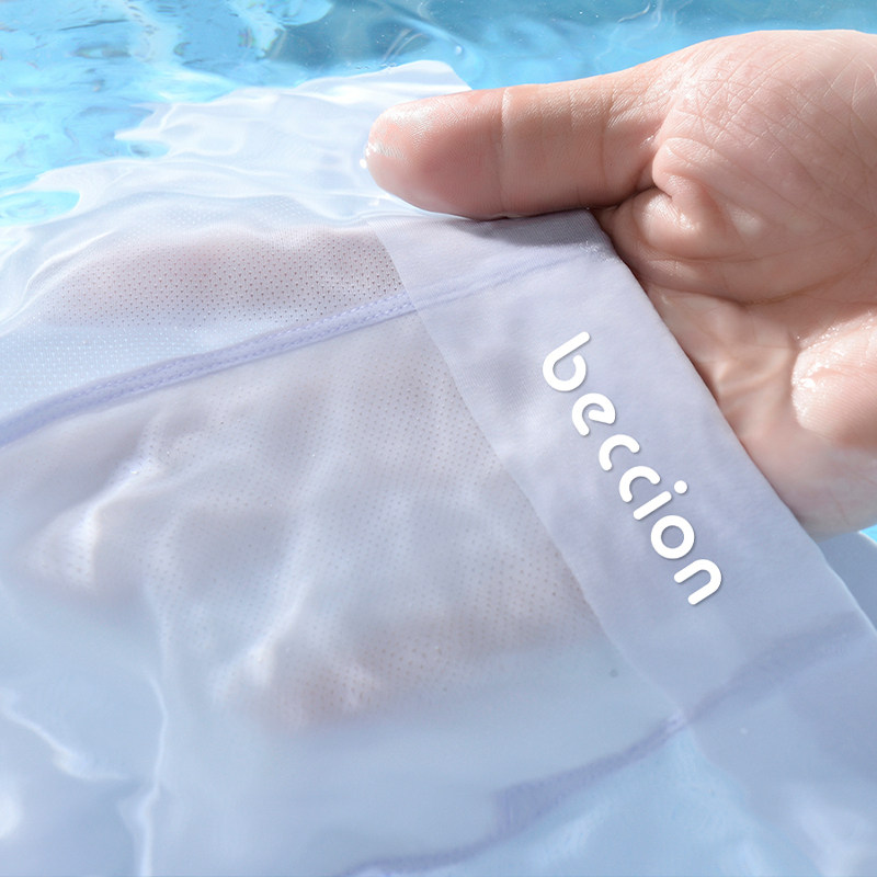 冰丝凉男士内裤男生夏季新款空调裤透气男式四角平角短裤衩头网孔,淘宝优惠券,粉丝福利购,淘宝优惠卷