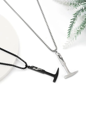 影视周边礼品肖申克的救赎钛钢励志榔头吊坠生日节日礼物现货