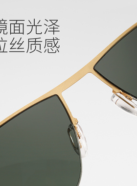 方框太阳镜超轻可配近视运动男