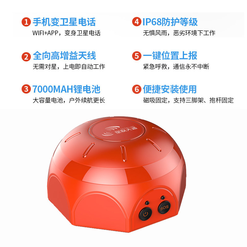 天通一号卫星电话 星联天通 F930 车载移动通信WIFI热点 星通猫