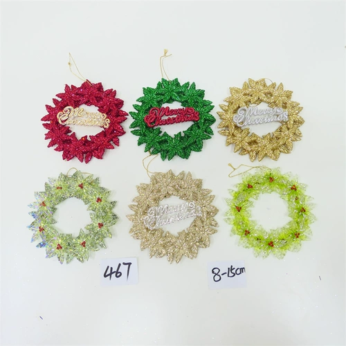 Рождественские декоративные принадлежности цветовые поезда лосей снежинка колба порошкообразной потолок подвеска торгового центра пейзаж пейзаж пластик