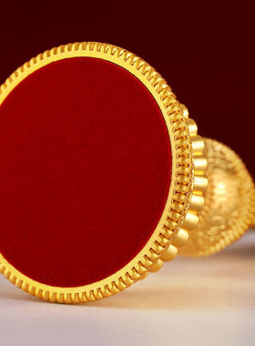 藏式合金八吉祥瑞物摆件