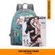 Original modern printed fashion style casual backpack
