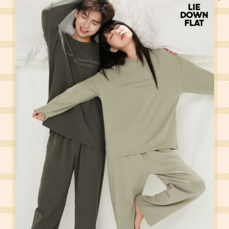 十足色彩家居服套装情侣睡衣可外穿女6097秋冬柔软亲肤透气磨毛男,淘宝优惠券,粉丝福利购,淘宝优惠卷