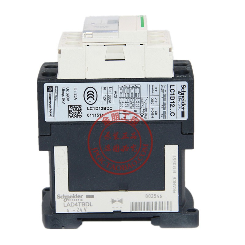 原装施耐德三极直流接触器LC1D12FDC  DC110V 电梯专用 DC24V BDC - 图1