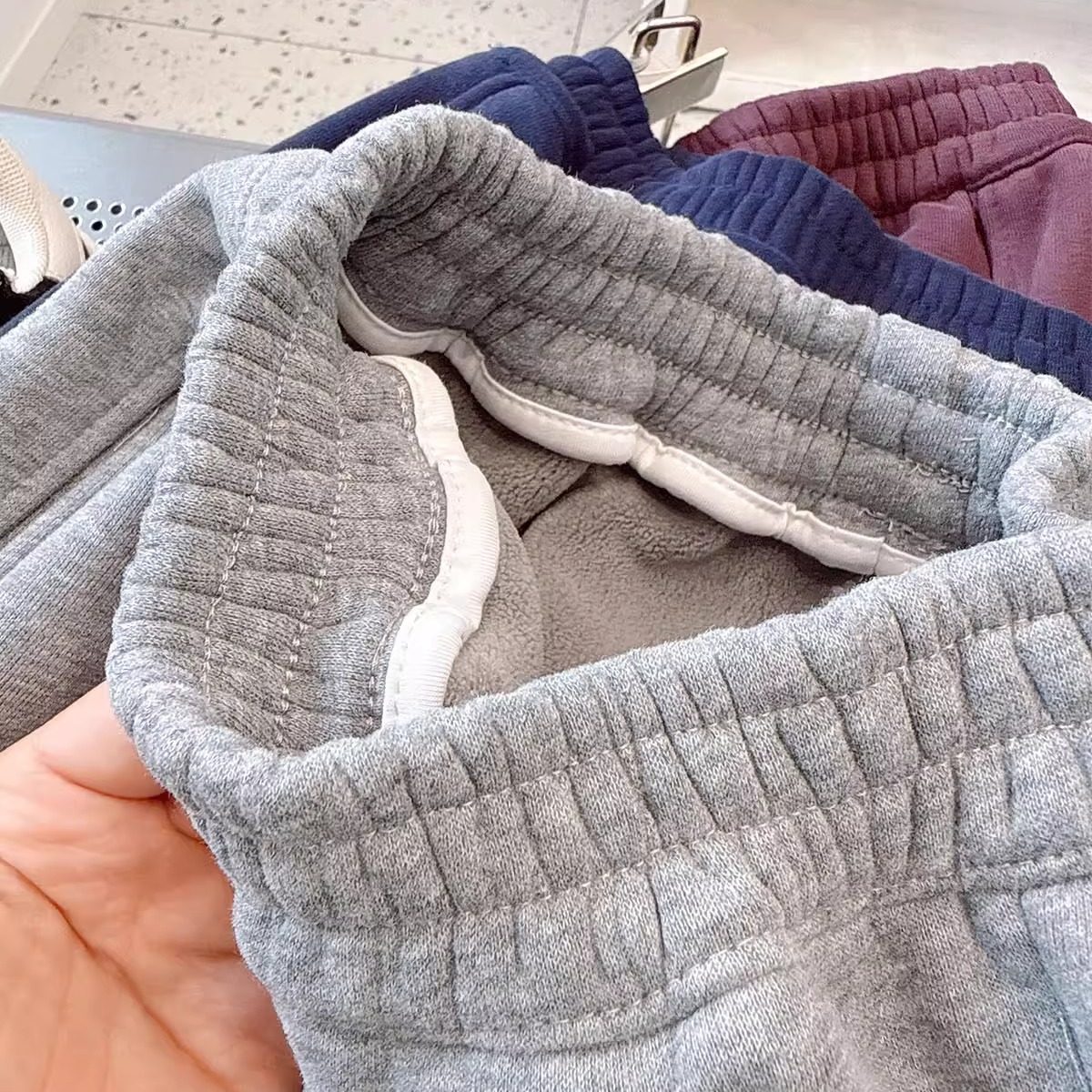 韩版童装加厚奥力绒运动裤2025年秋冬新款男童加绒棉裤中童长裤潮,淘宝优惠券,粉丝福利购,淘宝优惠卷