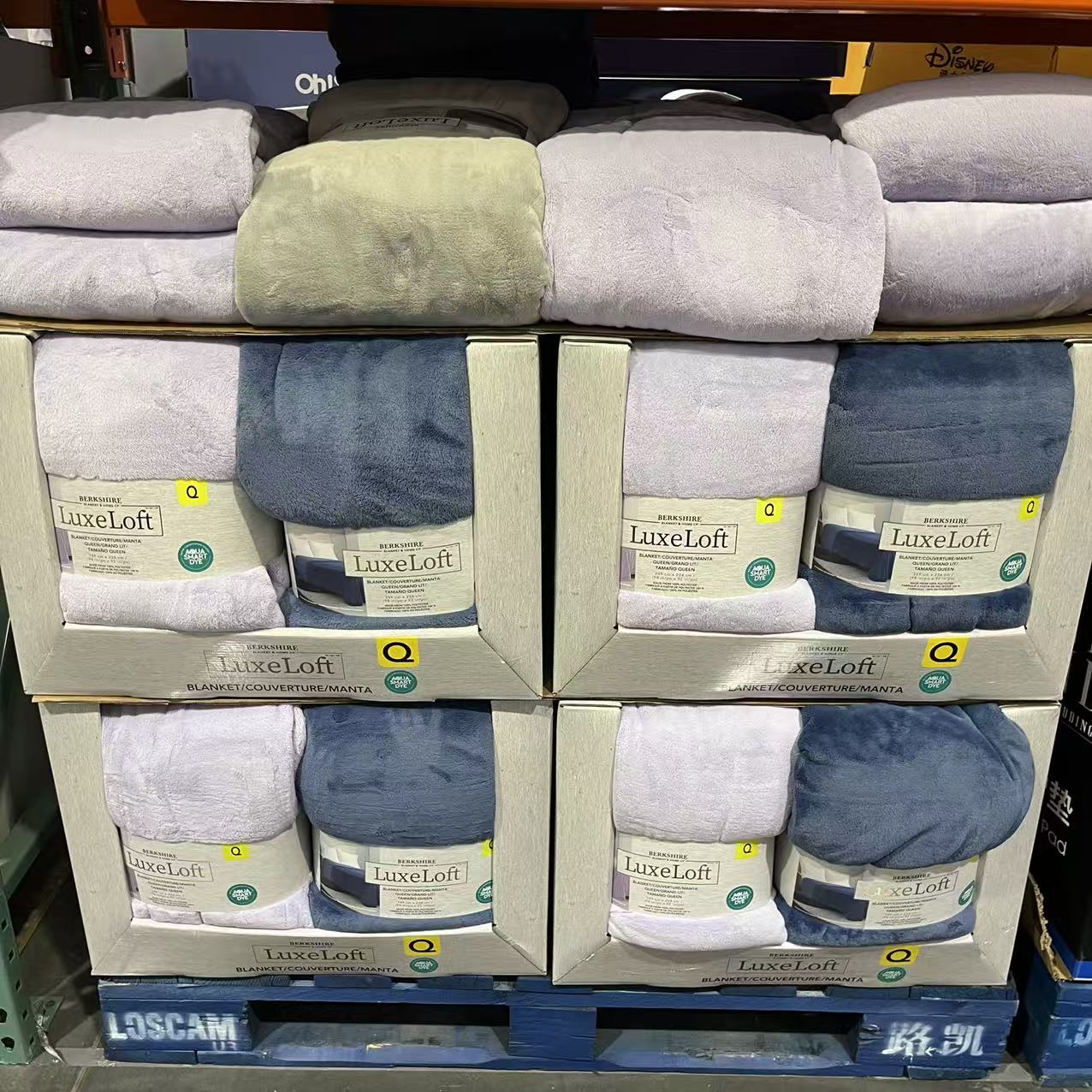 开市客代购 BERKSHIRE 25年秋冬季新款舒适毯轻柔舒适毛毯2款规格