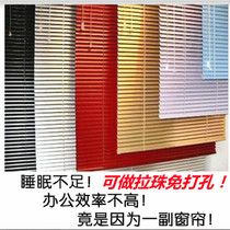 Custom Office Toilet Balcony Kitchen Bedroom Aluminum Alloy 2 5 bright light waterproof shading shutter curtain