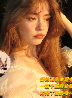 蓬松感棕色欧美假睫毛