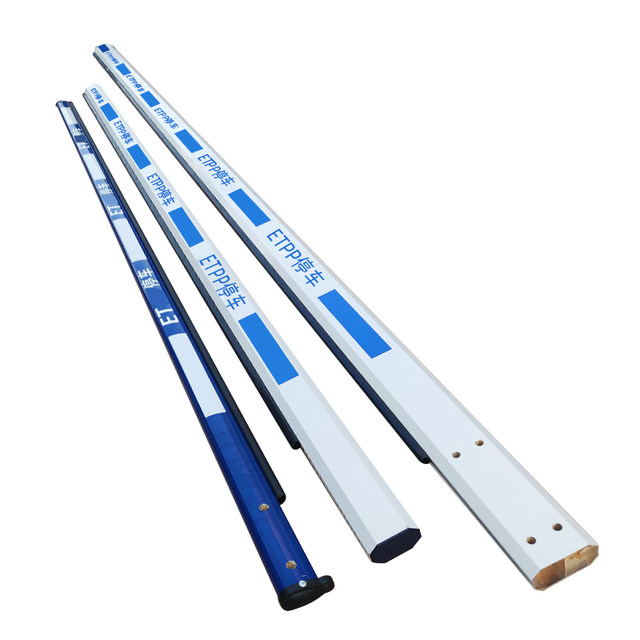ETCP gate pole blue and white rubber strip pole water drop pole