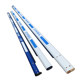 ETCP gate pole blue and white rubber strip pole water drop pole