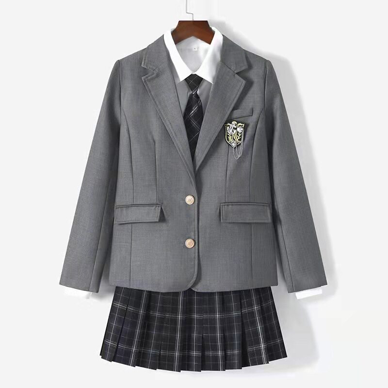 可奈物语丨简川高·本佐中西服 校供感哗叽西装JK/DK证照毕业神装