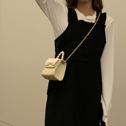 春夏可爱小包包女包2026新款糊碟结包口红包凹造型链条单肩斜挎包 - 图1