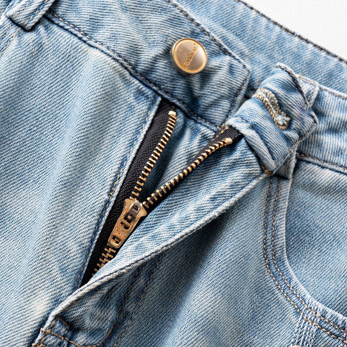 大码刺绣牛仔胖mm阔腿裤女夏季2025新款梨型身材窄版休闲直筒裤子,淘宝优惠券,粉丝福利购,淘宝优惠卷