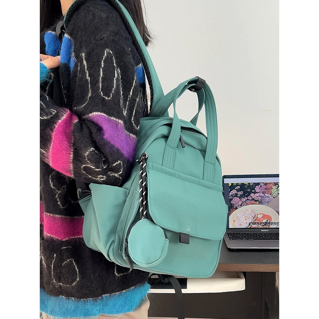 轻便乖巧小双肩包可手提小款书包大学生简约小众背包妈咪包通勤包,淘宝优惠券,粉丝福利购,淘宝优惠卷