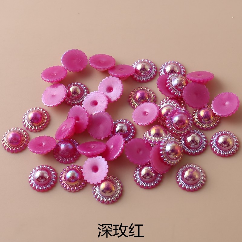 13mm幻彩半面太阳花仿珍珠和风古风发饰手工配饰diy材料包,淘宝优惠券,粉丝福利购,淘宝优惠卷