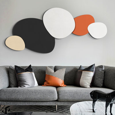 现代简约北欧风创意组合壁饰壁挂客厅沙发背景墙ins个性墙面装饰 虎窝淘