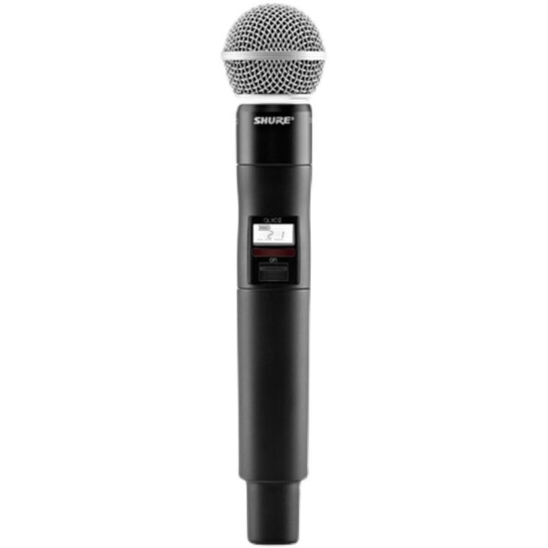 SHURE 舒尔QLXD24 BETA58A sm58无线手持一拖一麦克风户外演出直 - 图3