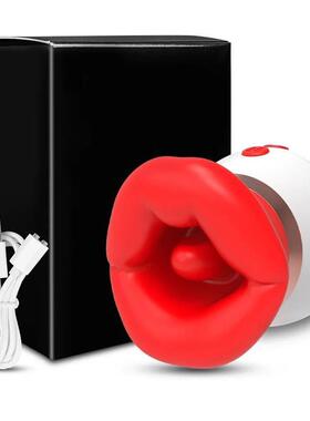 Realistic Dildo Vibrators Sex Toy For Women Tongue Licking S