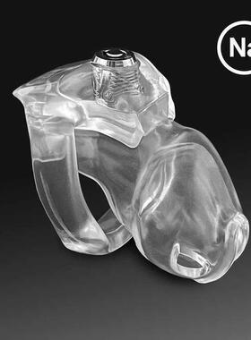 New Clear Design HT-V5 Click&Lock Padlock Male Chastity Devi