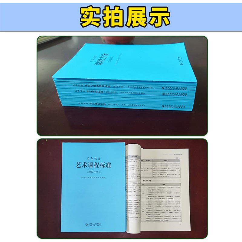 任选 2022新课标 义务教育 艺术课程标准  中小学美术音乐舞蹈戏曲影视通用版 艺术新课程标准 北师大 - 图0