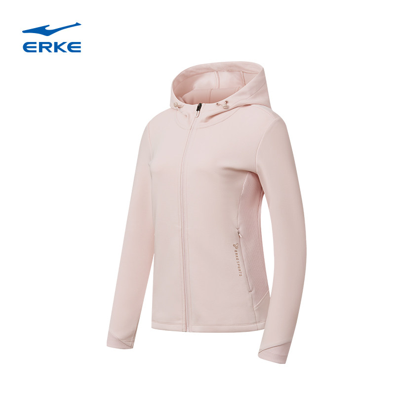 鸿星尔克外套女2025冬季新款女士修身开衫卫衣针织运动服夹克女装,淘宝优惠券,粉丝福利购,淘宝优惠卷