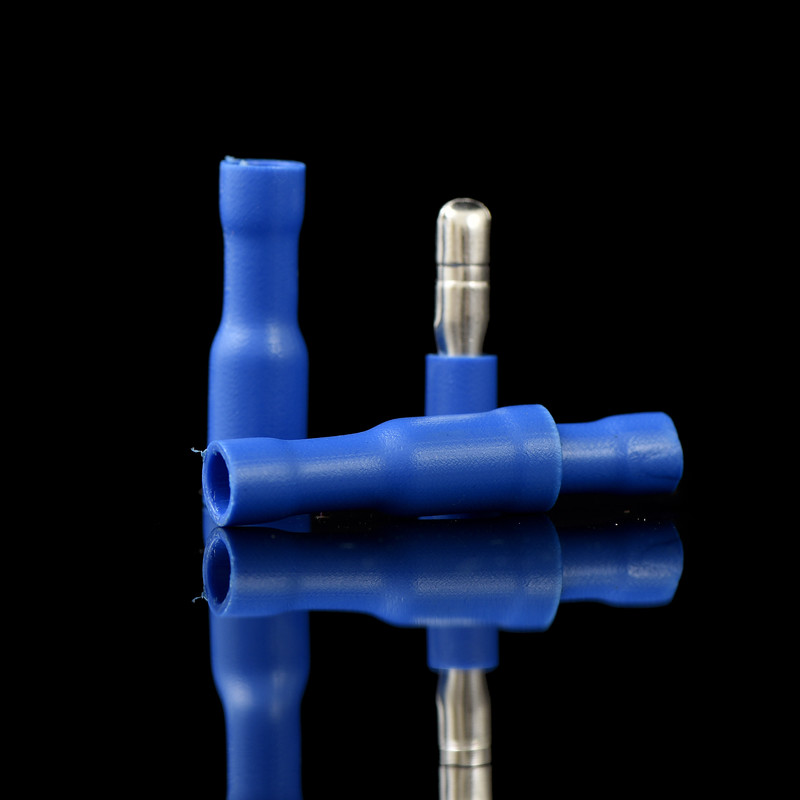 子弹头公母电线对接头MPD/FRD1.25-156接线插头 对插连接端子五色 - 图2