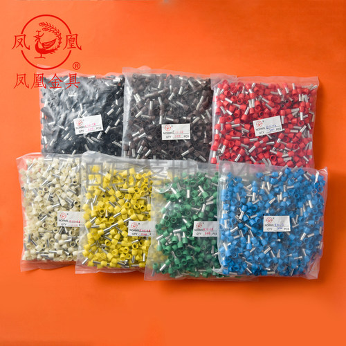 凤凰 欧式针型端子E10-12  插针管型端子接线端子铜鼻子 冷压端子 - 图3