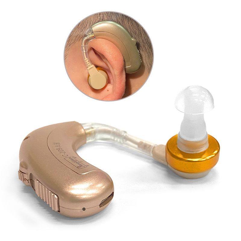 邦力健C-109重度老人助听器耳聋耳背专用全自动无线隐形充电式