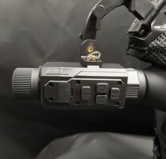 无贼WZJP红外线黑夜视仪单目孔战术头盔FAST头戴两用2倍光学变焦