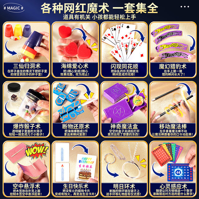 Six-layer magic luxury gift box