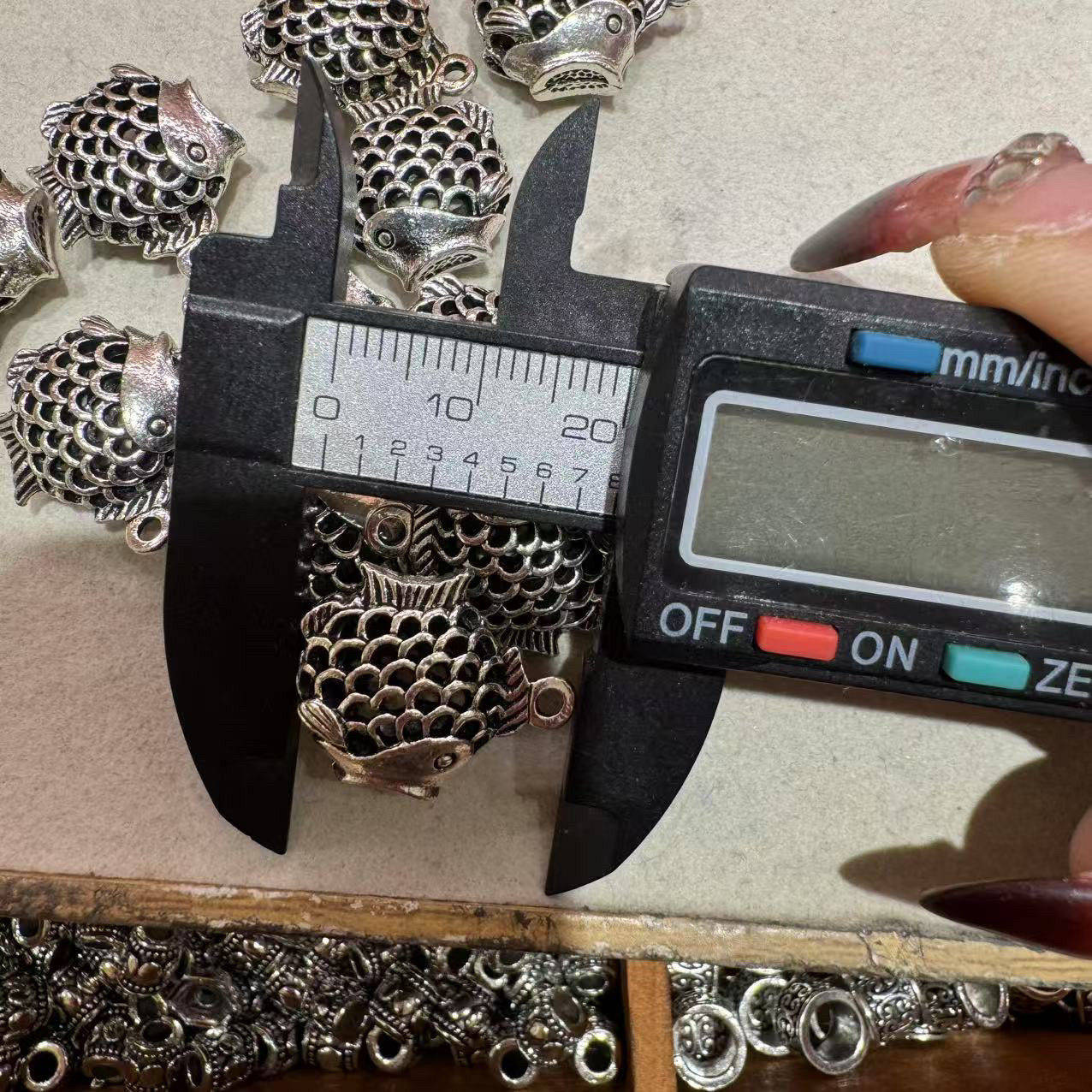 意工三七老银做旧款年年有鱼配件手串项链手绳挂件饰品配饰,淘宝优惠券,粉丝福利购,淘宝优惠卷