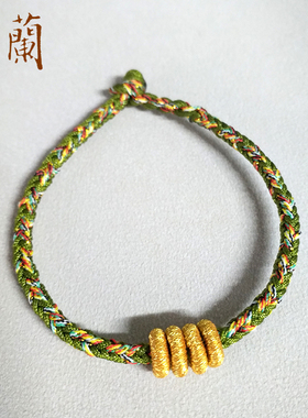 千纸鹤应援纯手工编织刘春和手绳