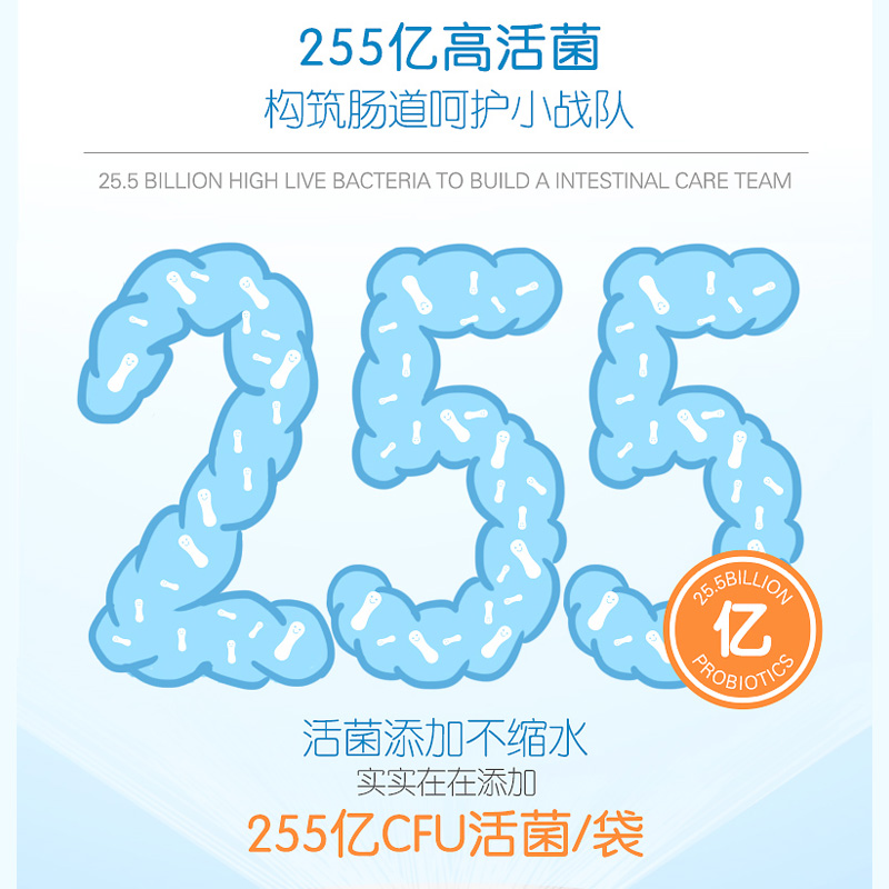 汤臣倍健官方旗舰店刘涛推荐澳洲life space益倍适益生菌成人肠胃道益生元冻干粉正品0