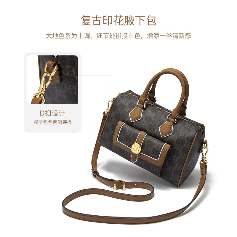 hr赫莲娜2023年春夏新款波士顿包 hr女士包袋