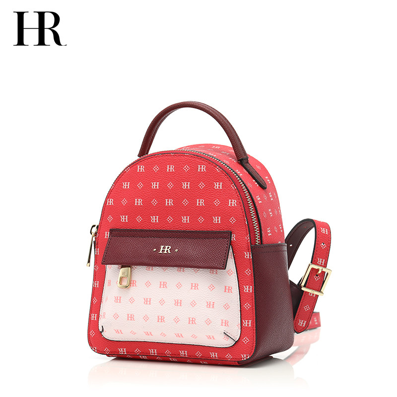 hr赫莲娜双肩女包2020秋冬双肩包 hr双肩背包