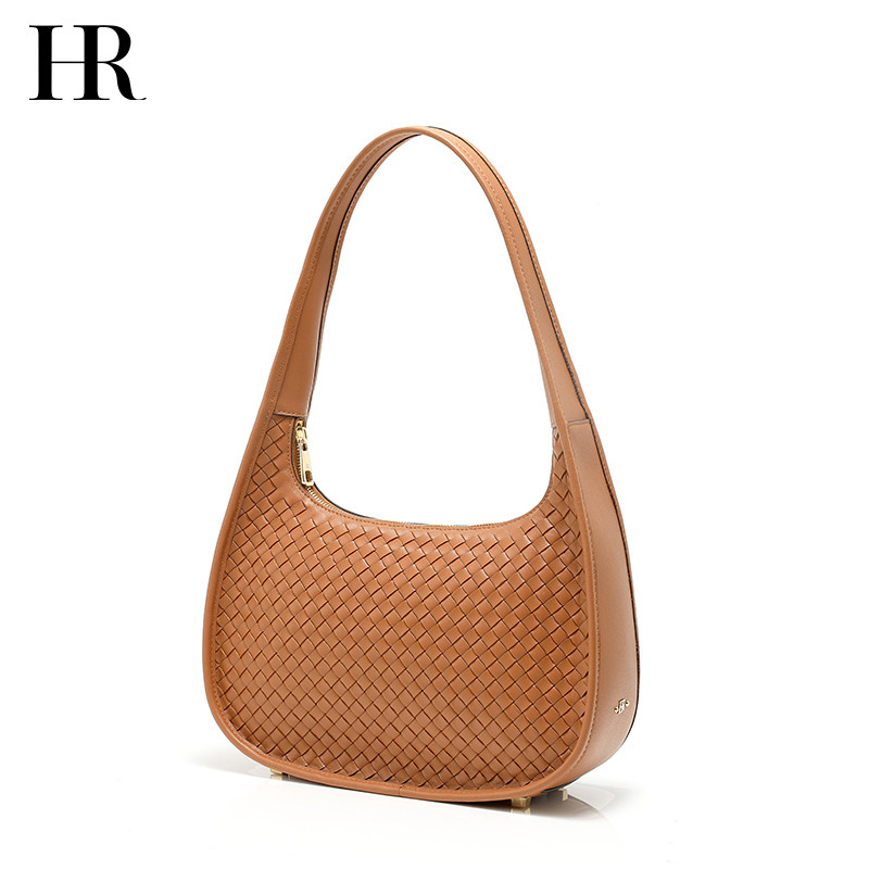 hr赫莲娜2020秋季新款休闲包编织包 hr女士包袋