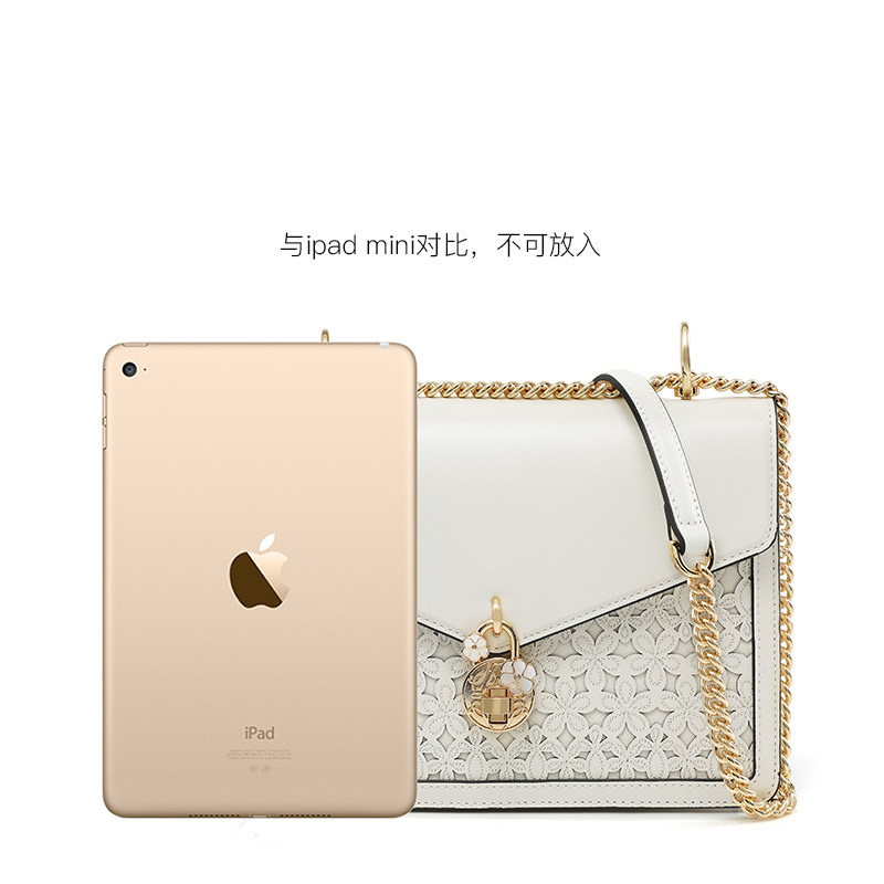 hr赫莲娜女2020新款真皮简约链条包 hr女士包袋