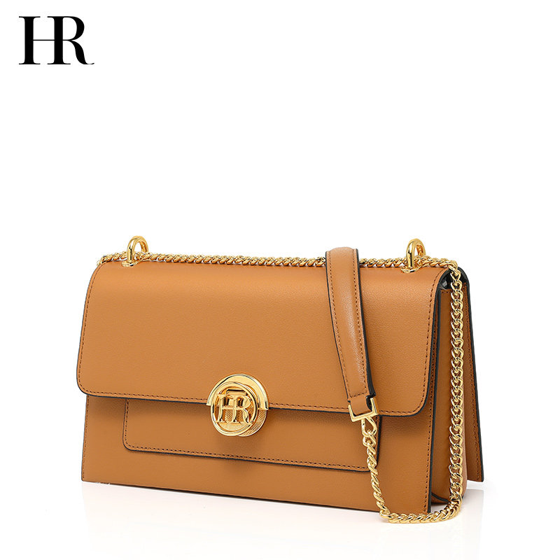 hr赫莲娜链条小方包2020秋季斜挎包 hr女士包袋