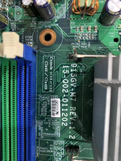 Lenovo L-I915M 915-u02 915GV-M7 motherboard comes with CPU, memory and fan support HL wire cutting