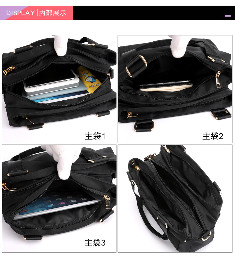 帆布包包2025新款单肩包斜挎包女牛津布中年妈妈包大容量尼龙女包,淘宝优惠券,粉丝福利购,淘宝优惠卷