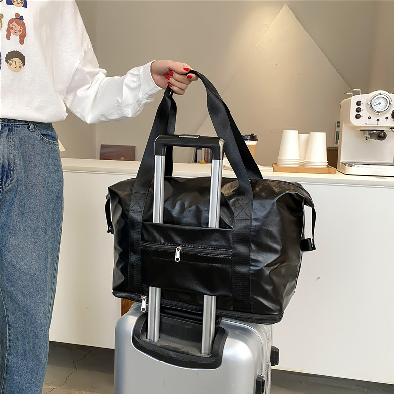 旅行收纳包韩版可套出差拉杆箱 伊酷旅行袋