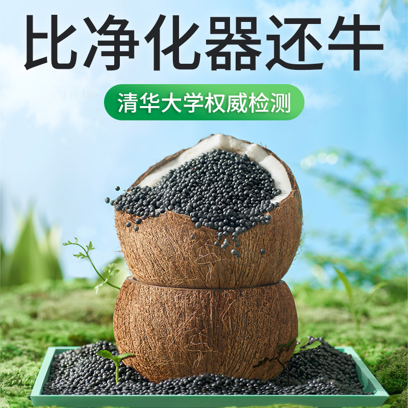 綠之源活性炭包去甲醛新房家用清除劑竹炭包檢測盒汽車除異味_綠之源旗艦店_居家日用