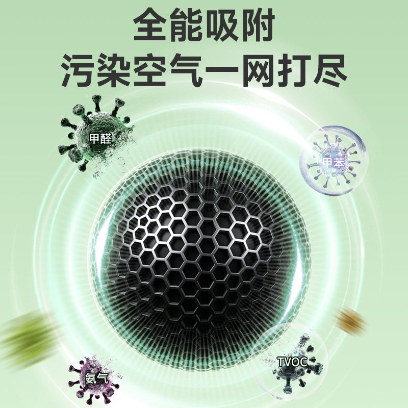绿之源变色除甲醛除异味活性炭新房强力除醛高效吸附双效净化炭包