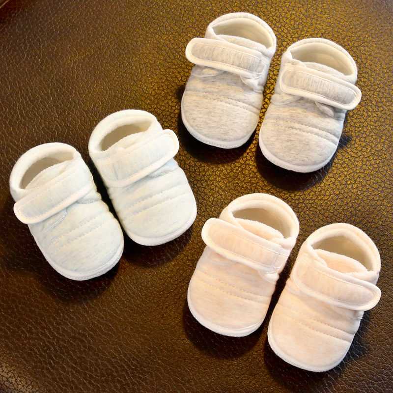 新生儿鞋婴儿鞋子女夏季0一3个月6宝宝步前鞋夏软底布底男秋5春夏